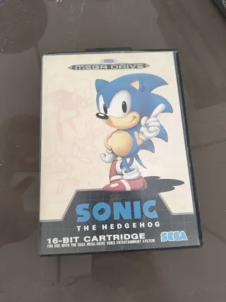 Juego Sega Mega Drive Sonic The Hedgehog