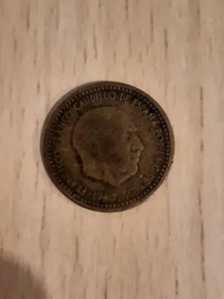 Moneda Franco Caudillo de España 1947