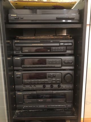 Equipo de música Aiwa Hi-Fi.