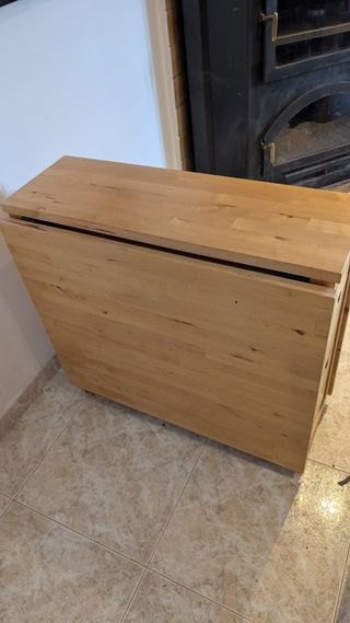 Mesa plegable Ikea Norden con cajones
