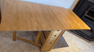 Mesa plegable Ikea Norden con cajones