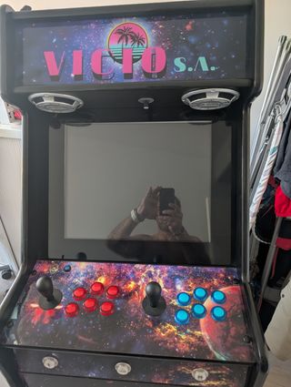 Máquina Arcade Personalizada DC Marvel
