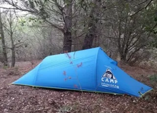 Tienda de campaña azul CAMP MINIMA