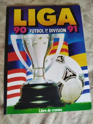 Álbum Liga Este 90-91 Fútbol Cromos