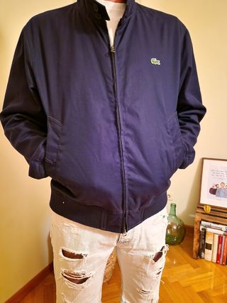 Cazadora bomber Lacoste azul hombre