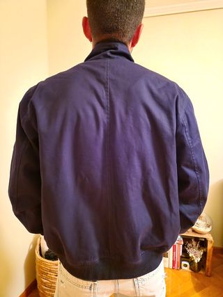 Cazadora bomber Lacoste azul hombre
