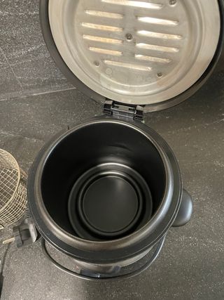 Freidora compacta Solac MiniLux inoxidable