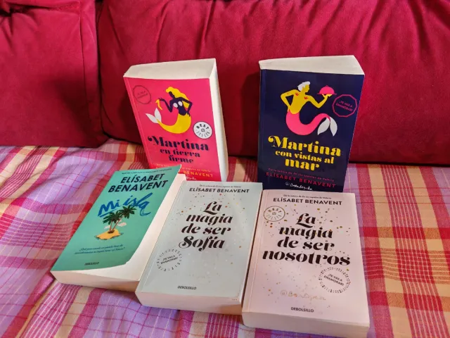 Pack 5 libros Elisabeth Benavent