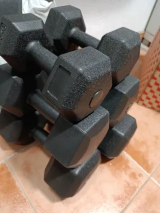 Pesas de musculación 2.5kg ,5kg y 7.5kg(par)