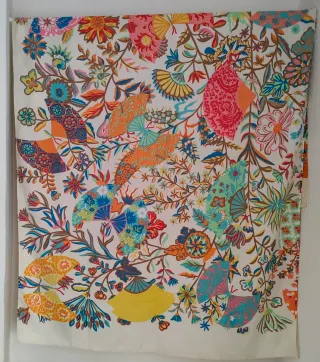 Pañuelo foulard estampado