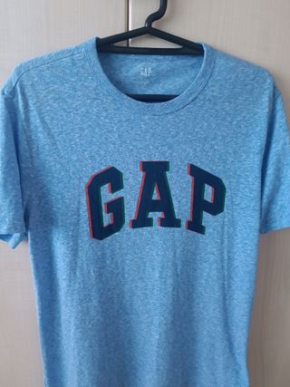 Camiseta Gap chico azul multicolor