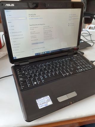 Portátil ASUS Negro