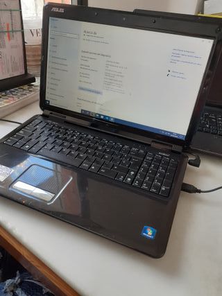 Portátil ASUS Negro