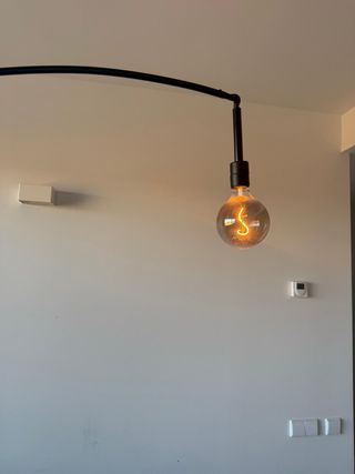 Lámpara de pie Arco Ikea Negra