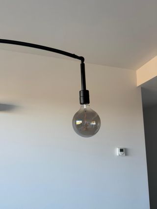 Lámpara de pie Arco Ikea Negra