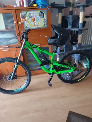Bici para descenso 