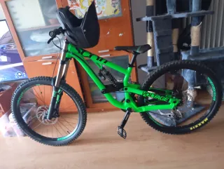Bici para descenso 