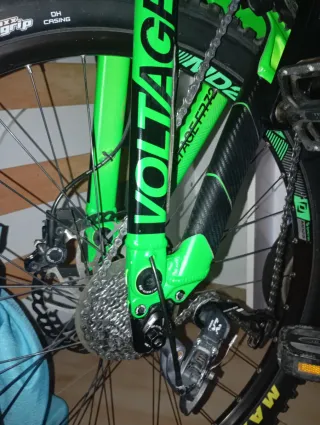 Bici para descenso 