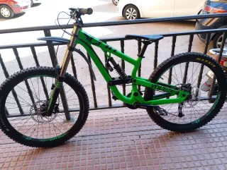 Bici para descenso 