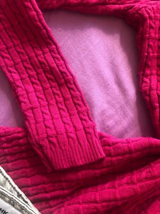 Jersey fucsia de entretiempo - talla M