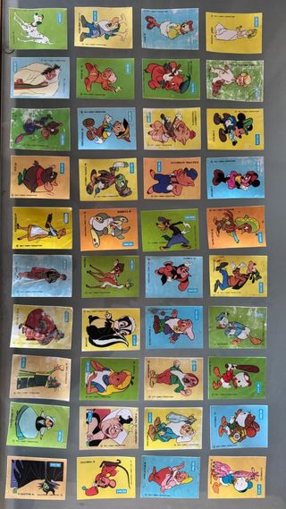 Lote Cromos Disney Cropan