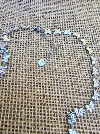Collar Mariposas de Plata