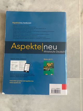 Aspekte neu b2, libro del alumno y libro de eje...