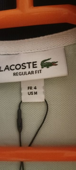 Polo Lacoste Verde Talla M