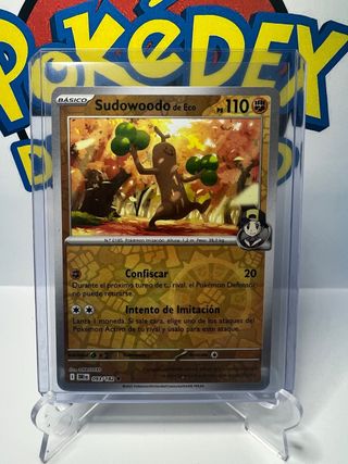Carta Pokémon Sudowoodo Colección Destined Rivals.