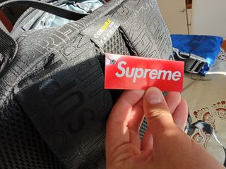 Zaino Supreme nero originale per scuola e altro 