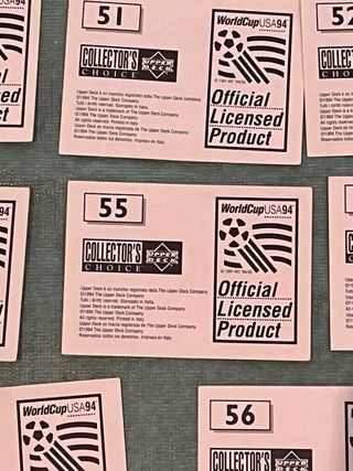 Lote cromos Rumanía Mundial EEUU 94 Hagi