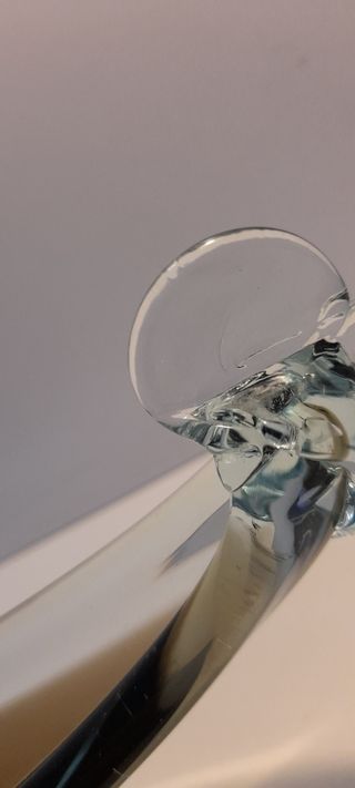 Posacenere Gondola Venezia in Vetro Vintage