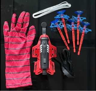 Guante spiderman lanza telaraña  Héroe Rojo regalo