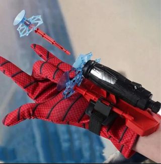Guante spiderman lanza telaraña  Héroe Rojo regalo