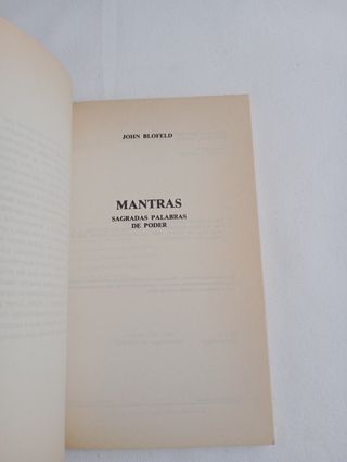 Mantras. Sagradas palabras de poder