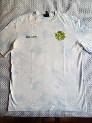 Camiseta H&M Rick y Morty Talla M