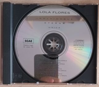 CD Lola Flores - Inolvidable, Eterna, Única