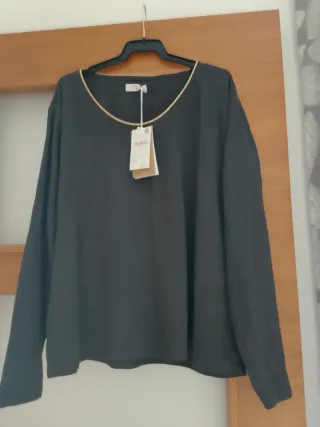 Camiseta gris mujer