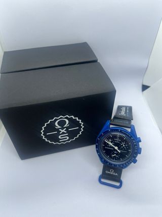 Reloj Omega x Swatch Edición Mission To Neptune