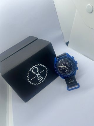 Reloj Omega x Swatch Edición Mission To Neptune