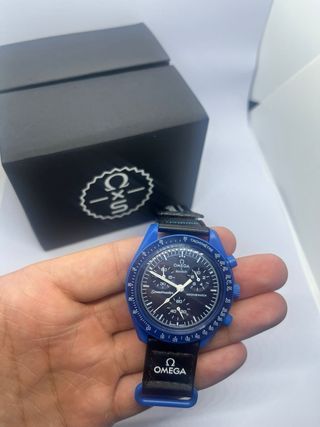 Reloj Omega x Swatch Edición Mission To Neptune
