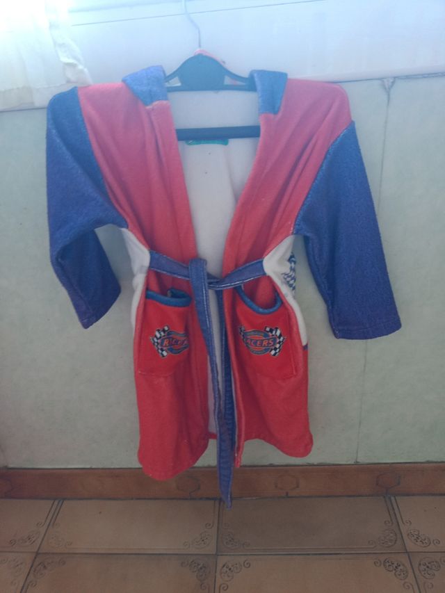 Albornoz infantil niño Cars 95