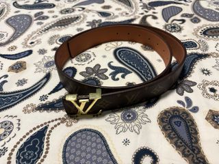 Cintura Louis Vuitton Monogram Canvas Oro