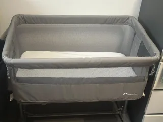 Cuna de viaje Bebeconfort gris