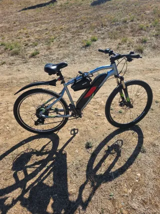Bicicleta Eléctrica Gris