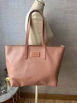 Bolso Piel Bimba y Lola Rosa