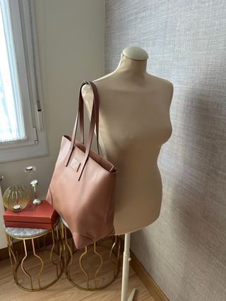 Bolso Piel Bimba y Lola Rosa