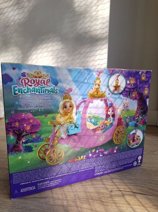 Carroza Royal Enchantimals nueva en caja
