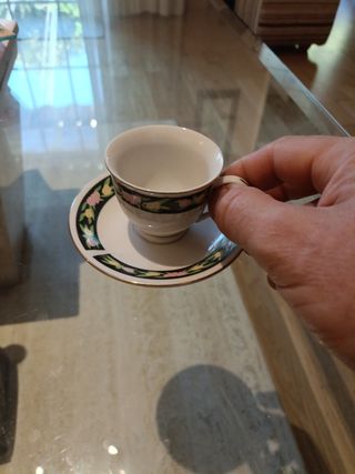 Juego de café de porcelana