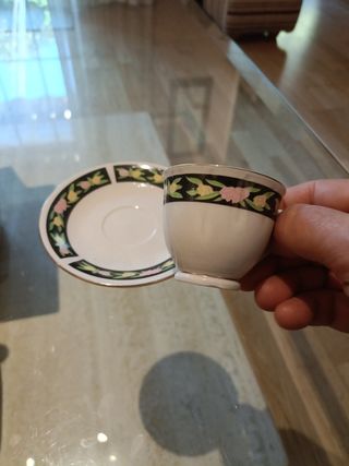 Juego de café de porcelana